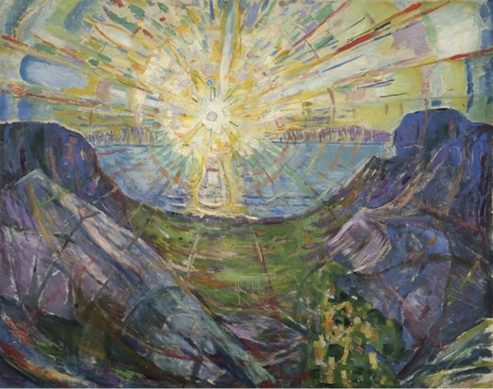 Edvard Munch Le Soleil 1910 -1913