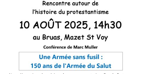 Journée consistoriale – La Favéa