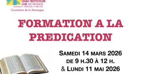 Formation à la prédication